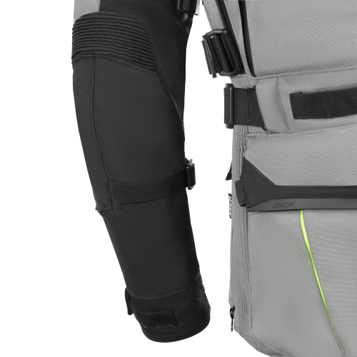 Kurtka motocyklowa SECA ARRAKIS III TITANIUM/FLO YELLOW